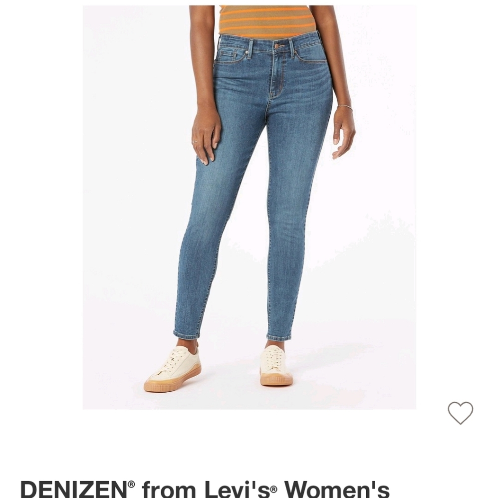 Denizen Levi Womens High Rise Skinny Jeans Sz 27/4 NWT